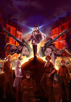 86 Fanart - Birth of bloodstained queen